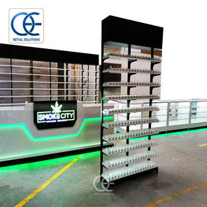 Custom Commercial Led Tobacco <strong>Display</strong> Case Custom Smoke <strong>Shop</strong> Tobacco <strong>Shop</strong> <strong>Display</strong> Furniture <strong>Display</strong> Cabinet - Product Image 3