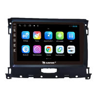 Pour Ford Everest 2015-2018 version de base appareil 9 pouces Double 2 Din octa-core Quad voiture stéréo Navigation GPS android voiture radio