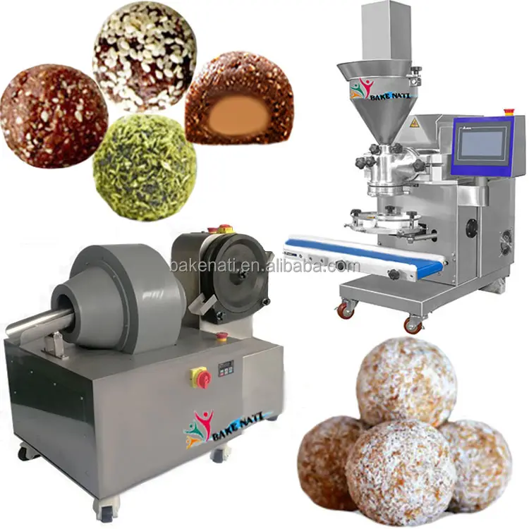 Easy to operate BNT-180 small automatic encrusting machine chocolate ball making machine energy ball machine