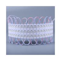 Taille 8218 3 leds 12v modulo avec lentille pour panneau de signalisation canal lettre led module 1.5w modulos leds 2835