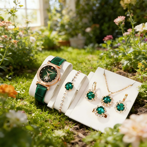 Coffret Cadeau Montre et Bracelet LP37 pour la Saint-Valentin, Sensation Haut de Gamme, Coffret Cadeau Créatif Transfrontalier pour Petite Amie Noël - Product Image 2