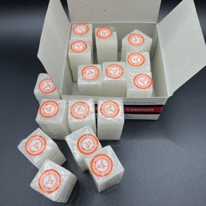 Deer Brand 1/4 oz 96% Pure Camphor <span class=keywords><strong>Alcanfor</strong></span> Tabletas Bloques de <span class=keywords><strong>alcanfor</strong></span> desechables en caja para venta al por mayor - Product Image 4