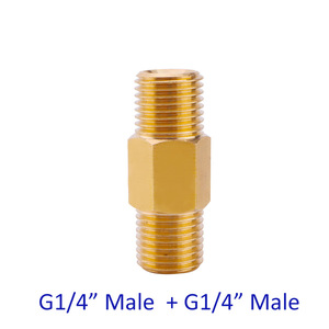 Mingou <b>Copper</b> Pipe Fitting Adapter 1/4 Inch For Car Wash High Pressure <b>Washer</b> - Product Image 4