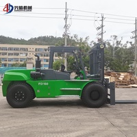 Chariot élévateur diesel robuste de 16 tonnes CPCD160, capacité de 16 000 kg, chariot élévateur contrepoids avec moteur Weichai pour la manutention des matériaux portuaires