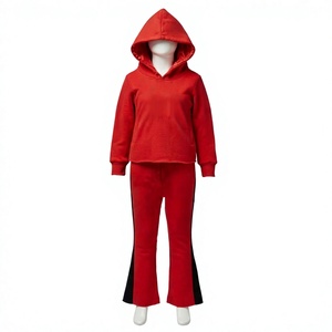 Conjunto Deportivo de Dos Piezas con Capucha para Niños, Verano, Color Sólido, Transpirable, Secado Rápido, Ligero, con Cierre de Cordón - Product Image 6