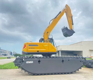 รถขุดสะเทินน้ำสะเทินบก XE160GS แรงกดติดพื้นต่ำพิเศษ เหมาะสำหรับพื้นที่เปียกชื้นและน้ำตื้นที่สุดที่สุด เช่น หนองน้ำและพื้นที่เปียกชุ่มน้ำ - Product Image 6