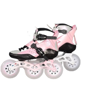 Профессиональные скоростные роликовые коньки для мужчин и женщин, детей, обувь G21, из углеродного волокна, скользящая скорость, из полиуретана - Product Image 2