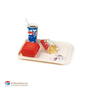 Restaurant Hamburger Cake Recyclable Commercial Grade <strong>Plastic</strong> Fast Food Tray Hotel Kitchen <strong>Rectangular</strong> PP Foodservice Trays - Product Image 5