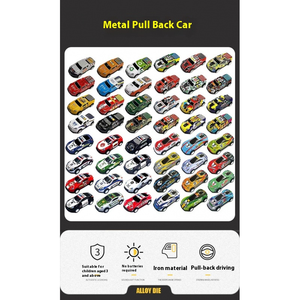 OffRoadSeries PullBackAlloyMinis 6,8 cm TinCars MultiDesigns KidsAdventure BulkReady ResellerSource Tipo C - Product Image 3