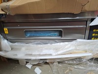 Oven Komersial Kontrol Cerdas Baja Anti Karat Peralatan Panggang Konveksi untuk Kafe dan Toko Kue