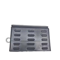 Cales de roue robustes en caoutchouc noir de marque BTB, modèle BTB-WHC010, capacité 4000 kg, non assemblées, pour voitures, camions et remorques