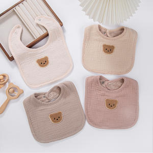 Nuova <span class=keywords><strong>Saliva</strong></span> di spugna spessa a forma di U 100% bavaglini <span class=keywords><strong>Saliva</strong></span> di cotone - Product Image 1