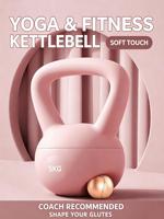 Mini Kettlebell en fonte souple PVC Essence, modèle Kettlebell 03, pour femmes et hommes, usage domestique, entraînement des fessiers et des squats