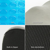 Lianda haute densité voiture refroidissement Gel coussin de siège mousse à mémoire chaise de bureau ergonomique coussin de siège confortable