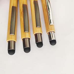 Eco Friendly Bamboo Stylus Ballpoint <b>Pen</b> Wholesale - Product Image 4