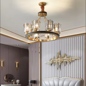 Hot Sale Indoor Modern Crystal Hotel Villa Dining <b>Room</b> <b>Chandeliers</b> Pendant Lights for <b>Living</b> <b>Room</b> - Product Image 3