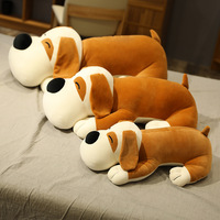Étui en peluche pour chien, jouet en peluche, poupée chiot, poupée en tissu pour enfants, étui en peluche semi-fini, rembourrage en coton PP