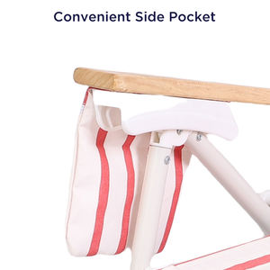 Chaise de plage pliante de qualité supérieure siège de chaise longue inclinable pour plage patio <span class=keywords><strong>jardin</strong></span> cour extérieure - Product Image 6