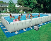 Tissu Brocart Enduit PVC Acrylique Ignifuge Lourd pour Piscine à Cadre – Fournisseur d'Usine