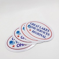 Autocollant magnétique amovible écologique pour voiture, logo personnalisé, cadeau promotionnel réutilisable pour entreprise
