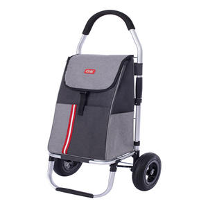 Chariot à provisions <span class=keywords><strong>utilitaire</strong></span> pliable en aluminium avec roues Sac amovible Chariot pliant personnel pliable pour <span class=keywords><strong>personnes</strong></span> âgées - Product Image 6