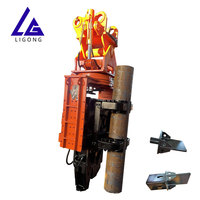 JD240 Foundation Dominance DX225LC 325L Marteau vibrant à poignée latérale Établir des fondations solides pour les immeubles de grande hauteur R210 E