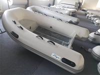 Bateau semi-rigide en aluminium Liya 2,4 m 2,7 m avec tube en Hypalon PVC et coque rigide, certifié CE ISO