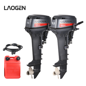 Moteur hors-bord 2 temps Laogen 9.9 15hp Nouveau moteur hors-bord manuel compatible <span class=keywords><strong>Yamaha</strong></span> E9.9D E15D pour moteur de bateau Afrique - Product Image 2