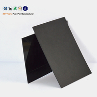 Plaque en plastique ABS rigide noir mat de haute qualité pour valise