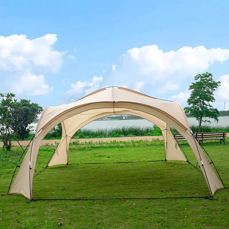 Tenda kubah Kemah luar ruangan tenda kubah kanopi rumah tahan air Glamping tenda