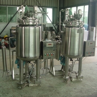 Système de préparation liquide automatique JOSTON 500L 700L 1000L, système de bioréacteur pour préparation liquide