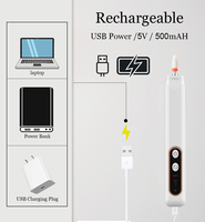 Kit de perceuse à ongles USB portable professionnel, batterie 400 mAh pour usage domestique, salon, pédicure, manucure, gel, outils de polissage des ongles