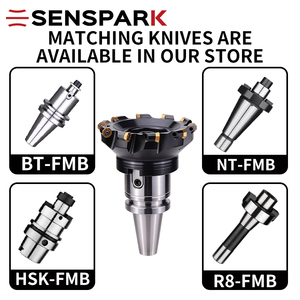 <strong>CNC</strong> Machining Center Milling Cutter - 45 Degree Octagonal 16 Teeth With ODHT0504 <strong>Insert</strong> - Product Image 2