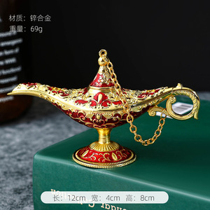 บ้านห้องนั่งเล่นการศึกษาเอเชียตะวันออกเฉียงใต้งานฝีมือตกแต่งบ้านสไตล์ยุโรปโคมไฟโลหะ <span class=keywords><strong>Ala</strong></span> เทพขนาดเล็กโคมไฟปรารถนา - Product Image 6