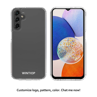 Coque de téléphone Wintop Lasting Clarity, non-jaunissante, souple, fine, transparente, étanche, pare-chocs pour A15