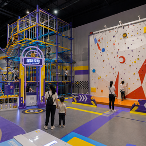 Équipement de jeux d'intérieur commercial certifié ASTM pour enfants, avec parcours d'obstacles Ninja - Product Image 6