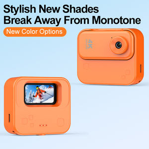 Action <span class=keywords><strong>Cam</strong></span> Portatile Senza Mani HD 4K Video 143° °   Obiettivo Grandangolare per Fotocamera Sportiva con Funzione Flip - Product Image 2