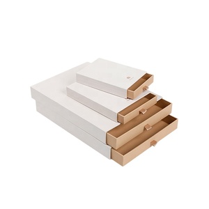 Boîtes cadeaux d'emballage uniques en carton avec impression personnalisée, avec glissière et plateau - Product Image 1