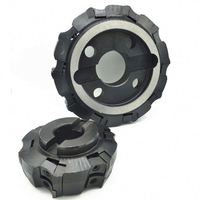 Tête de fraisage CNC robuste pour fraisage à 75 degrés, tête de fraisage d'angle droit indexable 125 160 200, tête de fraisage volante
