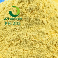 Agent de gonflage en poudre jaune pour moulage par injection et extrusion de profilés de portes et de panneaux en PVC et WPC