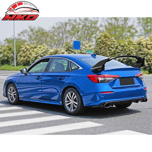 Alerón Trasero Estilo Type R en Negro Brillante para Honda Civic Sedán 11ª Generación, 4 Puertas, 2022-2026 - Product Image 3