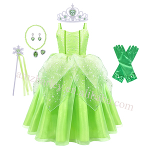 Halloween Công Chúa Bướm <span class=keywords><strong>Tinker</strong></span> Chuông Ăn Mặc Hoa Cổ Tích Trang Phục Cho Cô Gái Ưa Thích Sinh Nhật Bên Trang Phục Cô Gái Ăn Mặc Với Đôi Cánh - Product Image 3