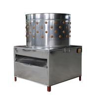 Nouvelle arrivée, machine à plumer automatique pour volailles, poulet/oie/canard, équipement d'abattage, machine à épiler, pratique, bonne qualité