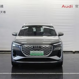 Audi Q4 <span class=keywords><strong>E</strong></span>-tron 40 SUV Elettrico Usato 2024, Versione Premium <span class=keywords><strong>a</strong></span> Lunga Autonomia, Pronto per l'Esportazione, Grigio su Nero - Product Image 1