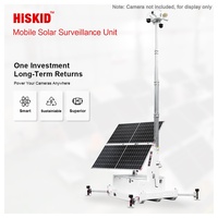 Torre de Vigilancia CCTV Solar Portátil para una Eficaz Vigilancia Minera en Exteriores, Remolque de Torre de Vigilancia con Energía Solar