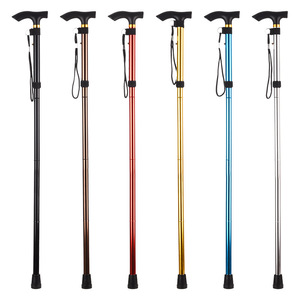 Canne pliante Cleye 84-93 cm en alliage d'aluminium, bâton de marche réglable pour personnes âgées - Product Image 2