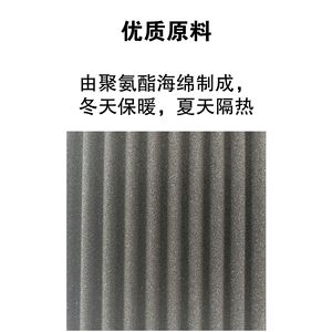 Custom Made Air Conditioner Insulation Sponge Polyurethane Sound Absorbing Side Panel For <b>Window</b> Unit Easy Installation - Product Image 3