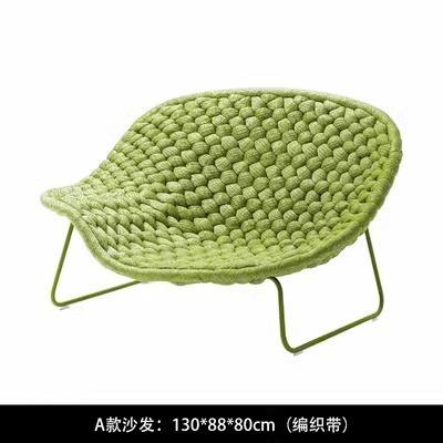 Canapé inclinable simple vert