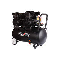 Compresseur d'air industriel silencieux sans huile, mini, spécial usage domestique, modèle électrique 4/2 étapes, 2x1500, garantie 2 ans