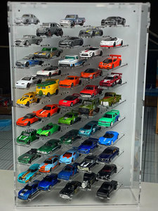 Usine personnalisée clair mural acrylique modèle voiture Hotwheel vitrine pour Hot Wheels, boîte d'allumettes, Greenlight - Product Image 5